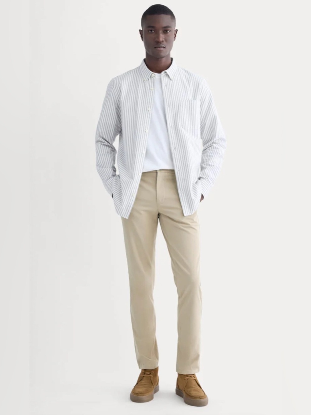 New Everlane THE PERFORMANCE CHINO Slim Fit in Deep Navy Size 36 X 32